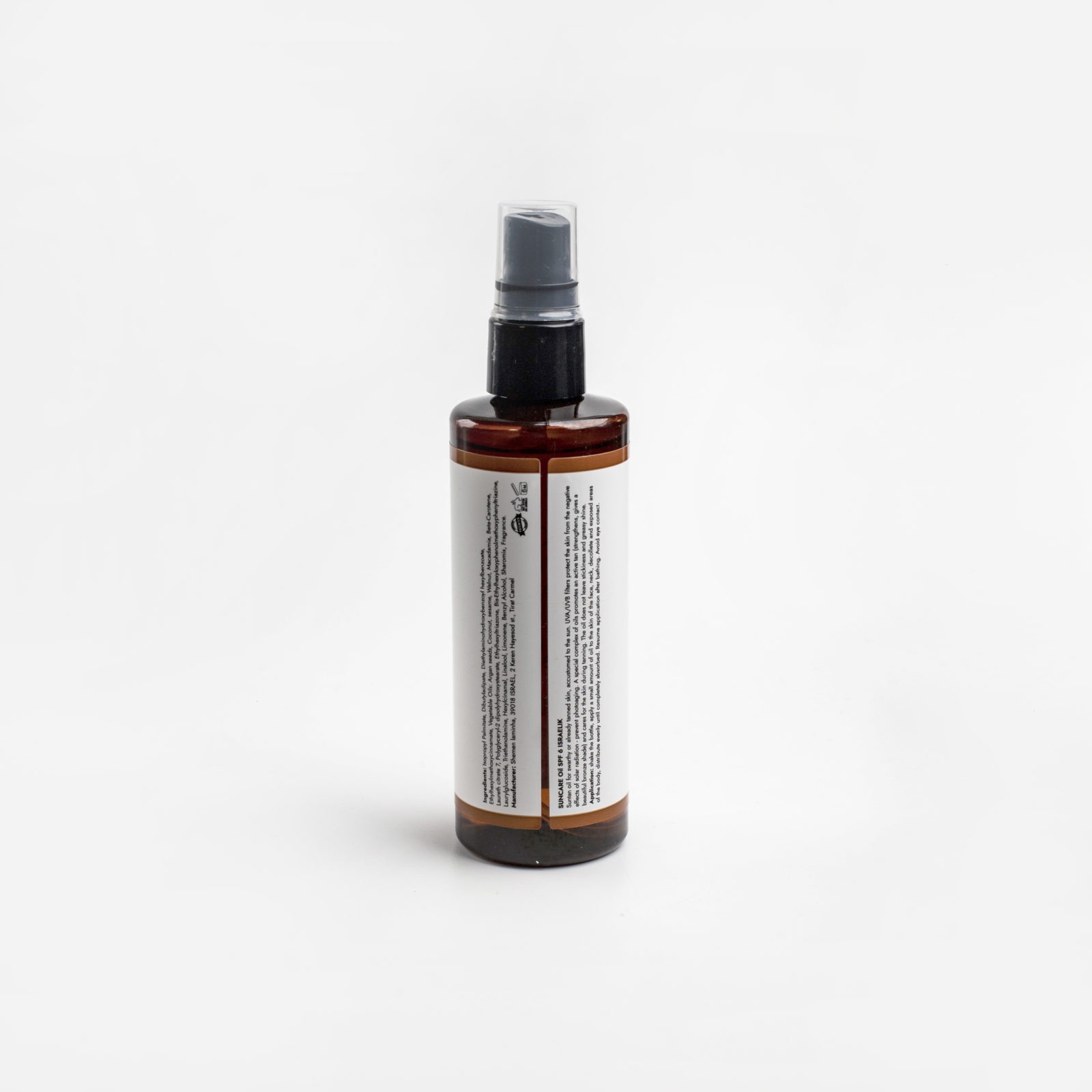 Масло для загара для лица и тела SPF 6