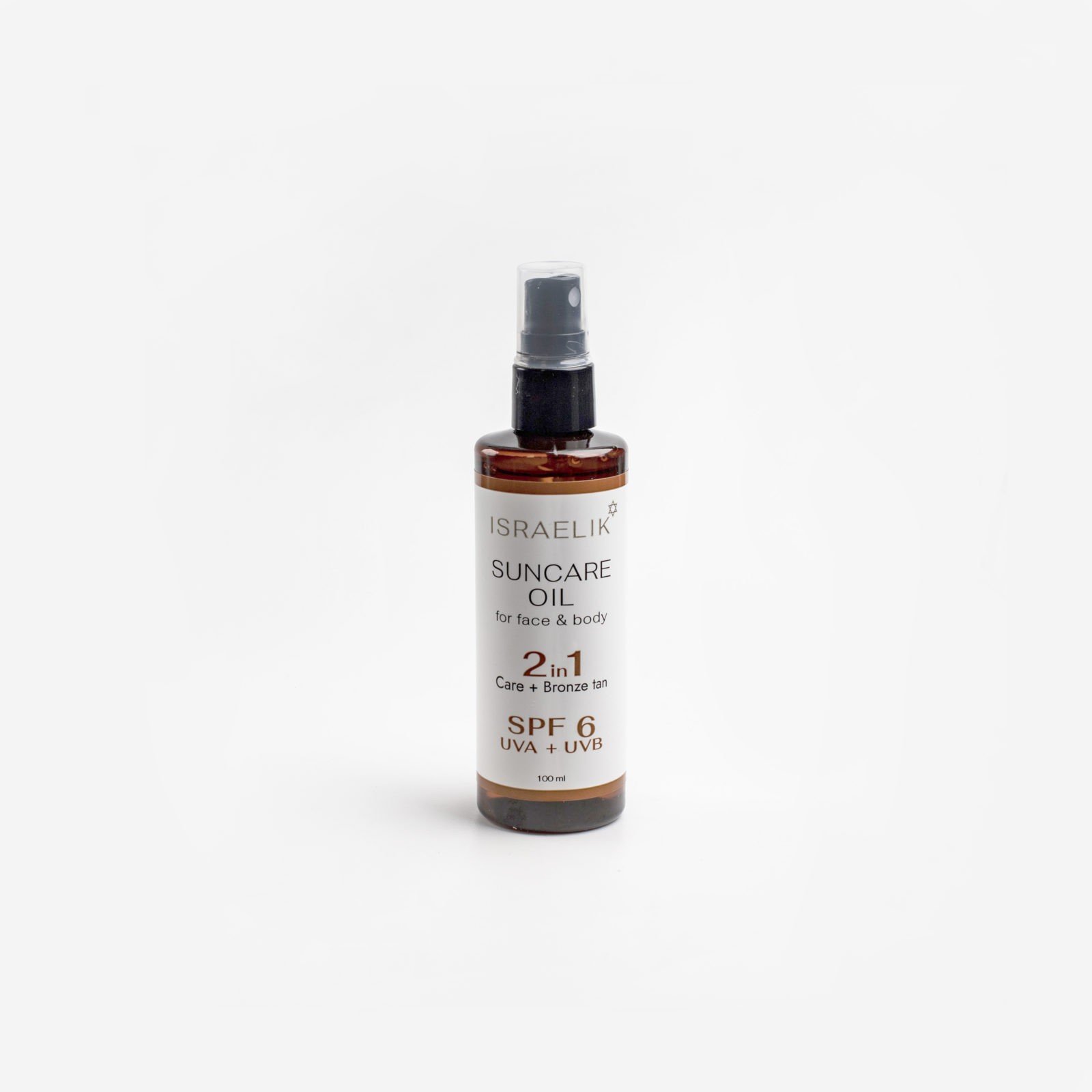 Масло для загара для лица и тела SPF 6